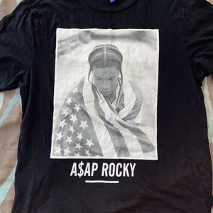 A$AP Rocky LONG.LIVE.A$AP. Men’s Medium Black Tee